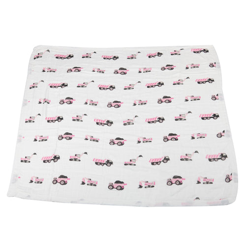 Bamboo Muslin Baby Blanket (Soft & Breathable)