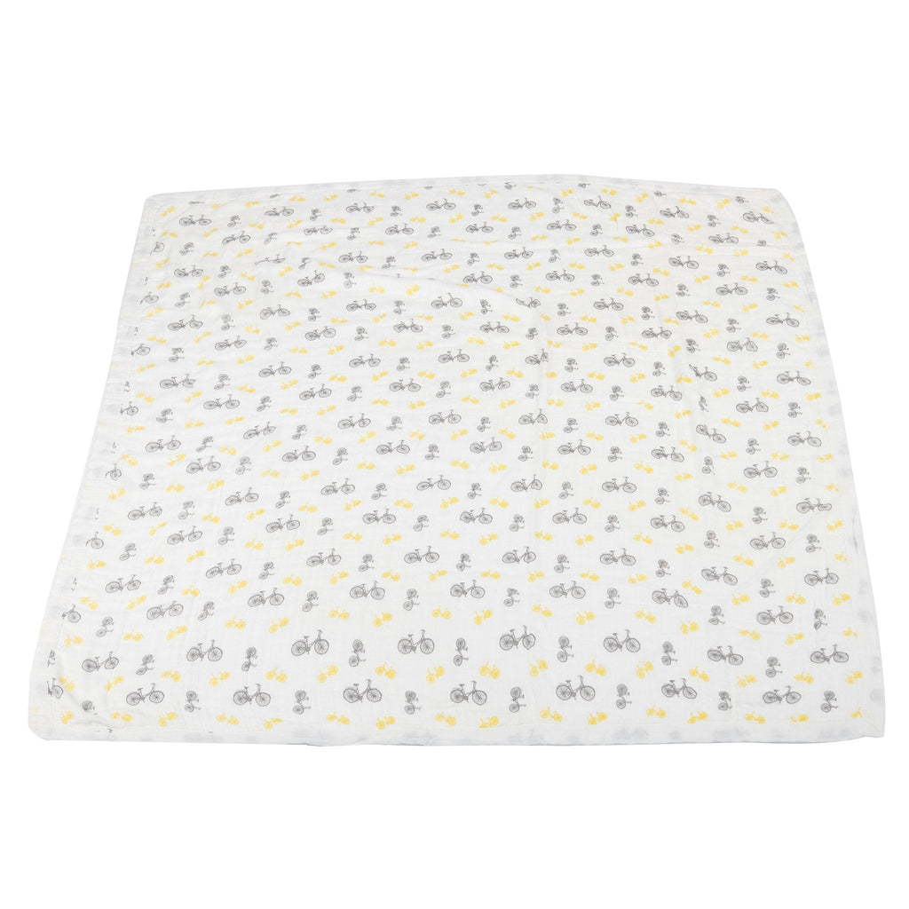 Bamboo Muslin Baby Blanket (Soft & Breathable)