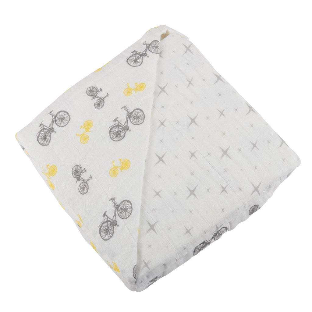 Bamboo Muslin Baby Blanket (Soft & Breathable)