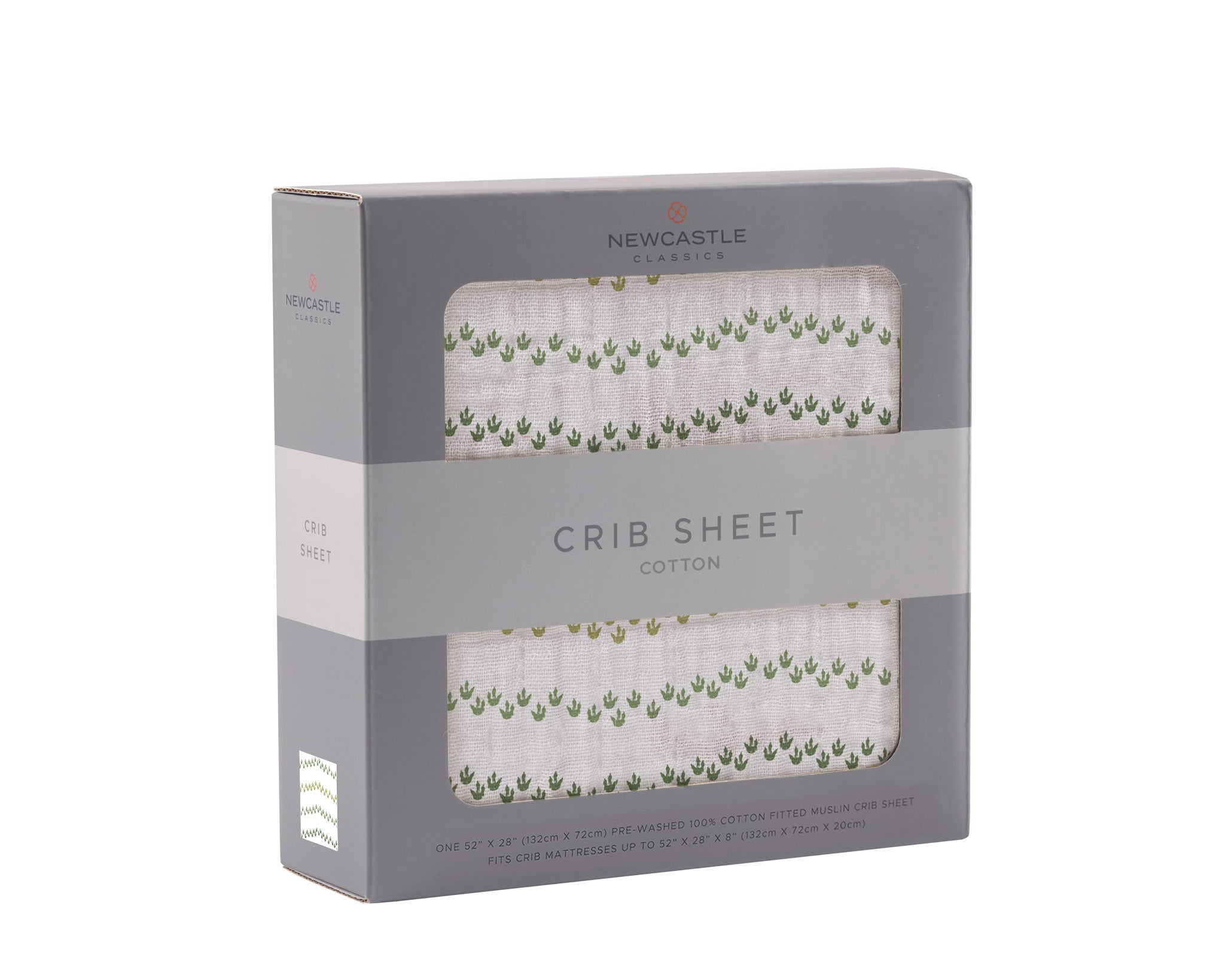 Breathable Muslin Crib Sheet (100% Natural Cotton)